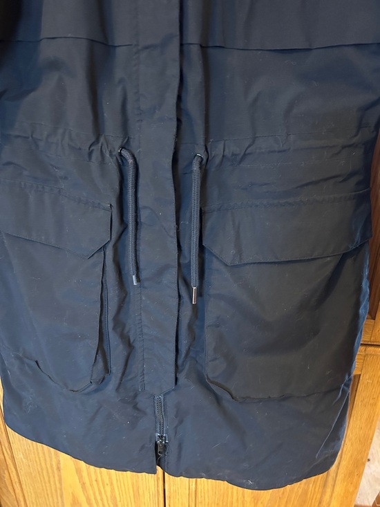 Helly Hansen Black Hooded Parka Jacket - Picture 4 of 5